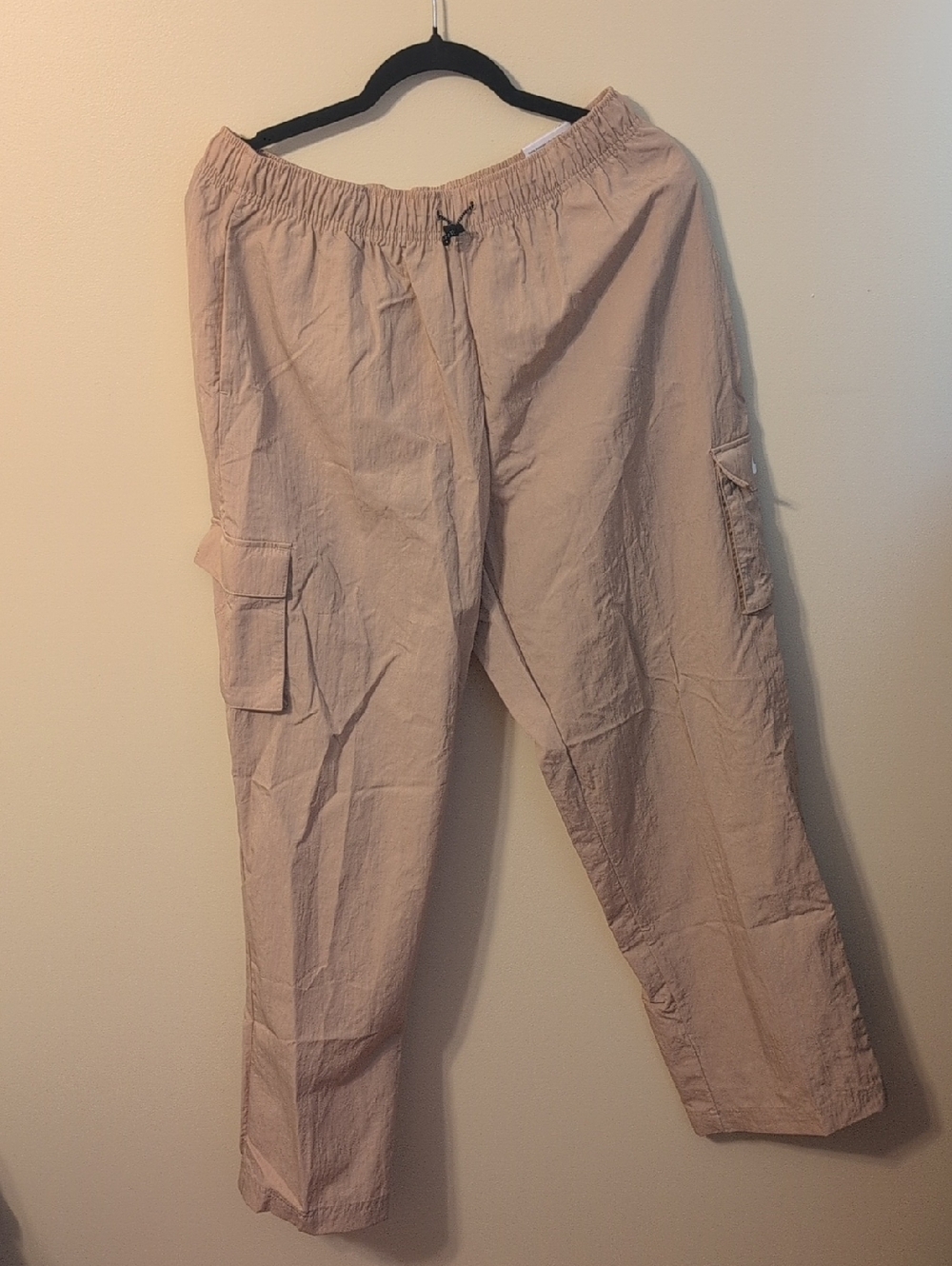 Nike Women's Light Beige Cargo Joggers